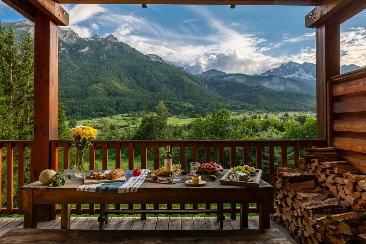 Le Refuge de Serre-Chevalier, dans un esprit chalet, commune de Le Monêtier-les-Bains Extérieur photo