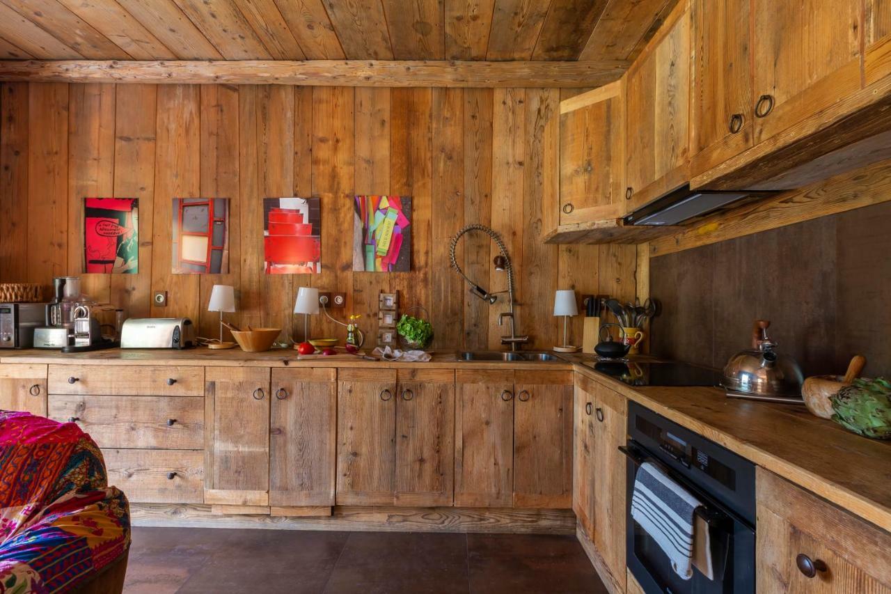 Le Refuge de Serre-Chevalier, dans un esprit chalet, commune de Le Monêtier-les-Bains Extérieur photo